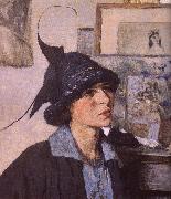 Edouard Vuillard Yao german-swiss, madam France oil painting artist